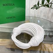 Kitlife BOTTEGA VENETA Double Knot Small leather tote White - 22x6.5x15.5 cm - 6