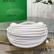 Kitlife BOTTEGA VENETA Double Knot Small leather tote White - 22x6.5x15.5 cm - 5