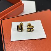 Kitlife HERMÈS Mini Pop H Black Earrings - 4