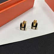 Kitlife HERMÈS Mini Pop H Black Earrings - 3
