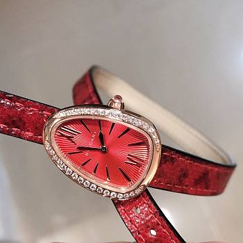 KITLIFE BVLGARI SERPENTI 102730 SPP27C9PGDL RED WATCH 27MM 