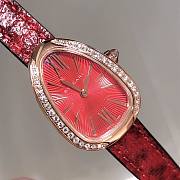 KITLIFE BVLGARI SERPENTI 102730 SPP27C9PGDL RED WATCH 27MM  - 2