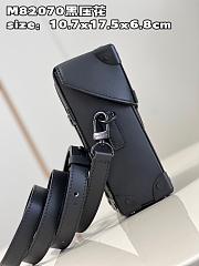 Kitlife Vertical Trunk Wearable Wallet Monogram Eclipse - M82070 - 10.7 x 17.5 x 6.8 cm - 2