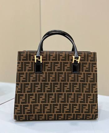 Kitlife Fendi Zucca Tote Bag - 8335F - 35×12×30 cm 