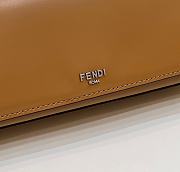 Kitlife Fendi First Sight Brown leather mini bag - 22.5x5x10.5 cm - 3