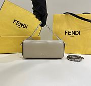 Kitlife Fendi First Sight Gray leather mini bag - 22.5x5x10.5 cm - 1