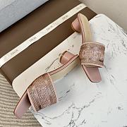 Kitlife Dior DWAY Slide Rose bling bling - 3cm - 6