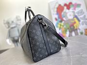 Kitlife Louis Vuitton LV Keepall eclipse reverse Grey - 50x29x22 cm - 5