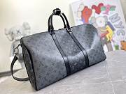 Kitlife Louis Vuitton LV Keepall eclipse reverse Grey - 50x29x22 cm - 6