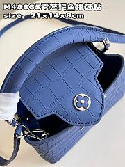 Kitlife Louis Vuitton Capucines BB Sideral Blue - N81510 -  21x14x8 cm - 6