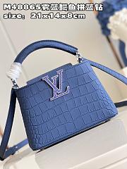 Kitlife Louis Vuitton Capucines BB Sideral Blue - N81510 -  21x14x8 cm - 3