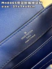 Kitlife Louis Vuitton Capucines BB Sideral Blue - N81510 -  21x14x8 cm - 2