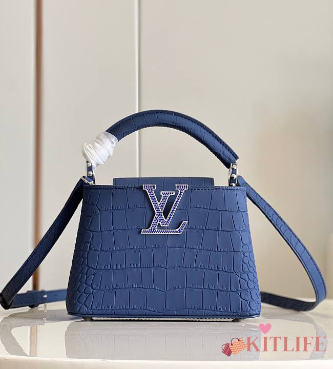 Kitlife Louis Vuitton Capucines BB Sideral Blue - N81510 -  21x14x8 cm - 1