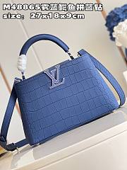 Kitlife Louis Vuitton Capucines BB Sideral Blue - N81510 - 27x18x9 cm - 3