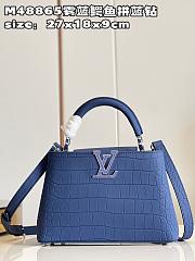 Kitlife Louis Vuitton Capucines BB Sideral Blue - N81510 - 27x18x9 cm - 5