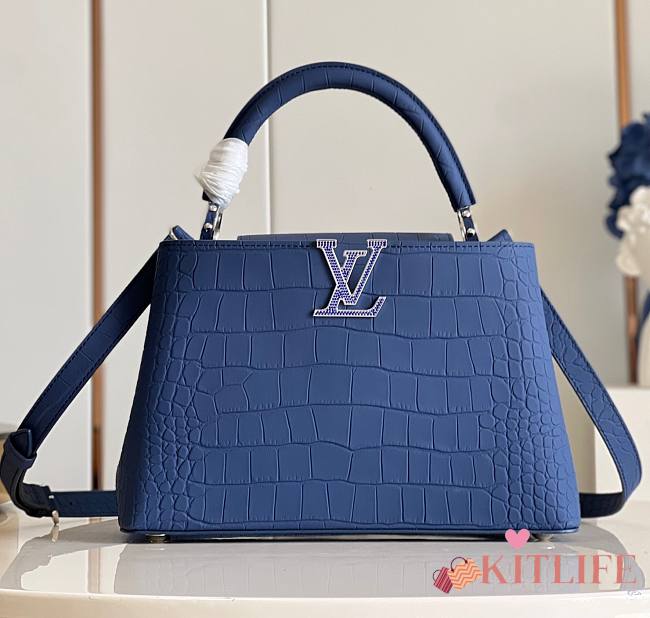 Kitlife Louis Vuitton Capucines BB Sideral Blue - N81510 - 31.5x20x1 1cm  - 1