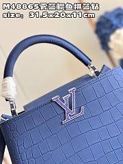 Kitlife Louis Vuitton Capucines BB Sideral Blue - N81510 - 31.5x20x1 1cm  - 4
