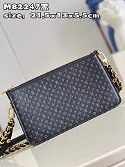 Kitlife Louis Vuitton Lexington Pouch Black SS 2023 - 21.5x13x5.5 cm - 6