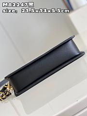 Kitlife Louis Vuitton Lexington Pouch Black SS 2023 - 21.5x13x5.5 cm - 2