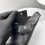 Kitlife Balenciaga Men's Superbusy Leather Belt Bag Black - 39.9 x 17.8 x 9.9 cm - 6