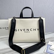 Kitlife GIVENCHY Beige & Black Large 'G' Tote - 37 x 13 x 26 cm - 1