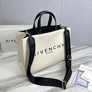 Kitlife GIVENCHY Beige & Black Large 'G' Tote - 37 x 13 x 26 cm - 2