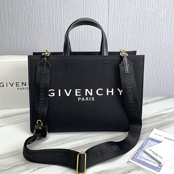 Kitlife GIVENCHY Black Large 'G' Tote - 37x13x26 cm