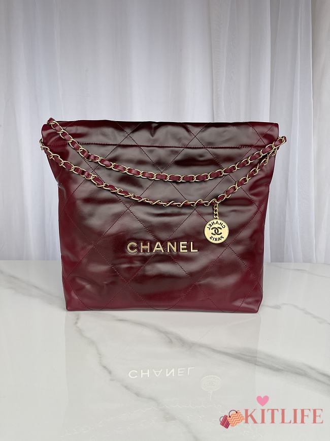 Kitlife Chanel Handbag Red SS 2023 - AS3260 - 35 X 37 X 7 cm   - 1