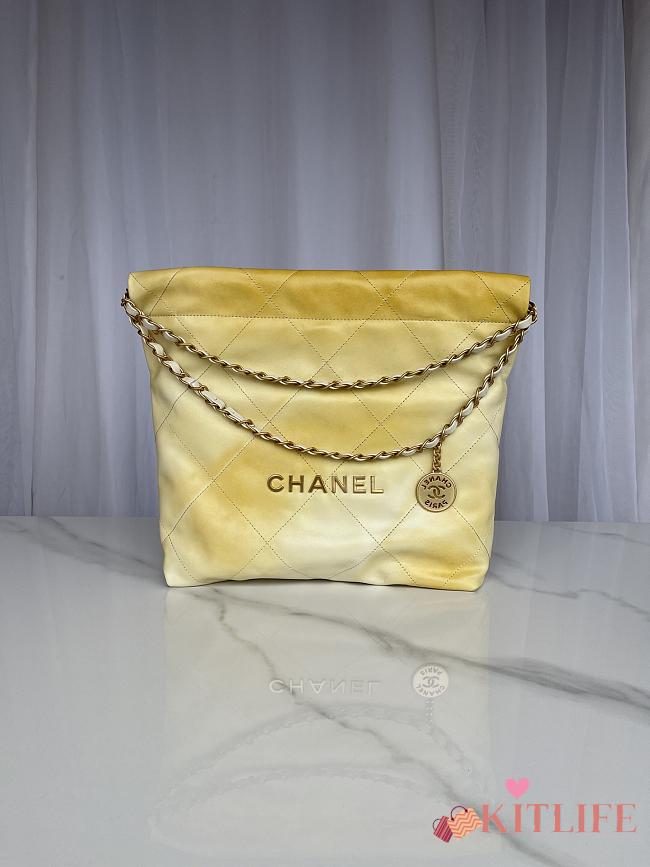 Kitlife Chanel Handbag Yellow SS 2023 - AS3260 - 35 X 37 X 7 cm - 1