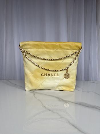 Kitlife Chanel Handbag Yellow SS 2023 - AS3260 - 35 X 37 X 7 cm