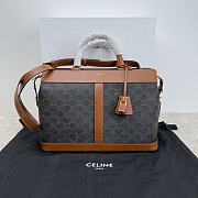 Kitlife Celine Cabas De France Bag Brown - 37 x 27 x 14 cm - 1