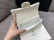 Kitlife Chanel Classic Top Handle White bag - 20 x 14 x 7cm - 5