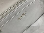 Kitlife Chanel Classic Top Handle White bag - 20 x 14 x 7cm - 4