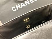 Kitlife Chanel Classic Top Handle Black bag - 20 x 14 x 7cm - 4