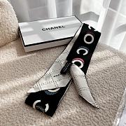 Kitlife Chanel Silk Twil Black&White - 5 x 12 cm - 2