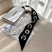 Kitlife Chanel Silk Twil Black&White - 5 x 12 cm - 3