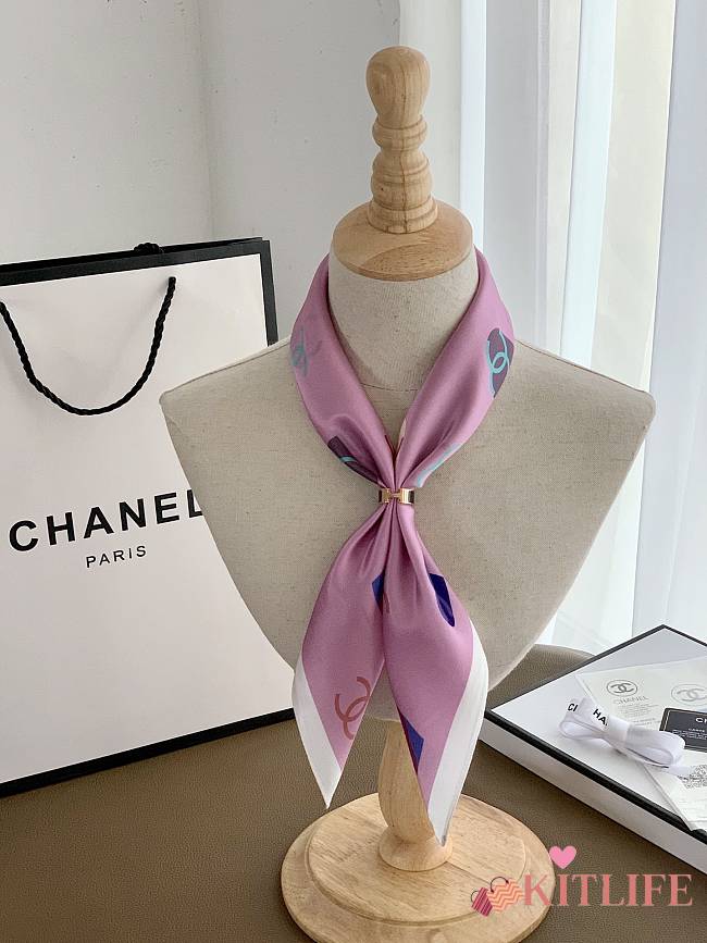 Kitlife Chanel Silk Twil Pink 001 - 50 x 50 cm - 1