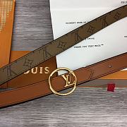 Kitlife Louis Vuitton Bloom 20mm Reversible Belt Brown - 6