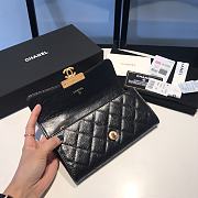 Kitlife Chanel Golden Class Wallet Black On Chain - 19 cm - 5