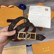 Kitlife Louis Vuitton Bloom 30mm Belt Brown - 4