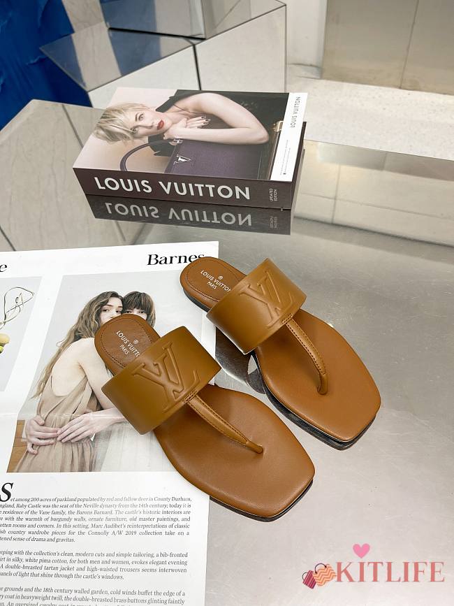 Kitlife Louis Vuitton Sandals Brown 00 - 1