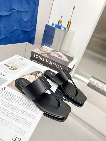  Kitlife Louis Vuitton Sandals Black 00