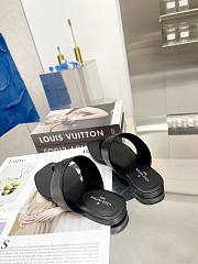  Kitlife Louis Vuitton Sandals Black 00 - 5