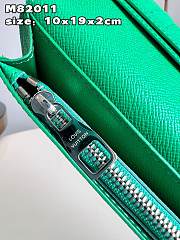 Kitlife Louis Vuitton Brazza Wallet Green - 10 x 19 x 2 cm - 4