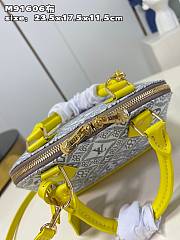 Kitlife Louis Vuitton White/Yellow Monogram Canvas Alma - 23x17x11 cm - 3