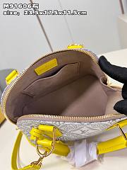 Kitlife Louis Vuitton White/Yellow Monogram Canvas Alma - 23x17x11 cm - 6