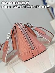 Kitlife Louis Vuitton Pink Monogram Canvas Alma - 23x17x11 cm - 6