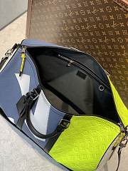 KITLIFE LOUIS VUITTON KEEPALL 50B BLUE/YELLOW - 50.0 x 29.0 x 23.0 cm - 3