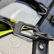 KITLIFE LOUIS VUITTON KEEPALL 50B BLUE/YELLOW - 50.0 x 29.0 x 23.0 cm - 4