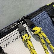 KITLIFE LOUIS VUITTON KEEPALL 50B BLUE/YELLOW - 50.0 x 29.0 x 23.0 cm - 5